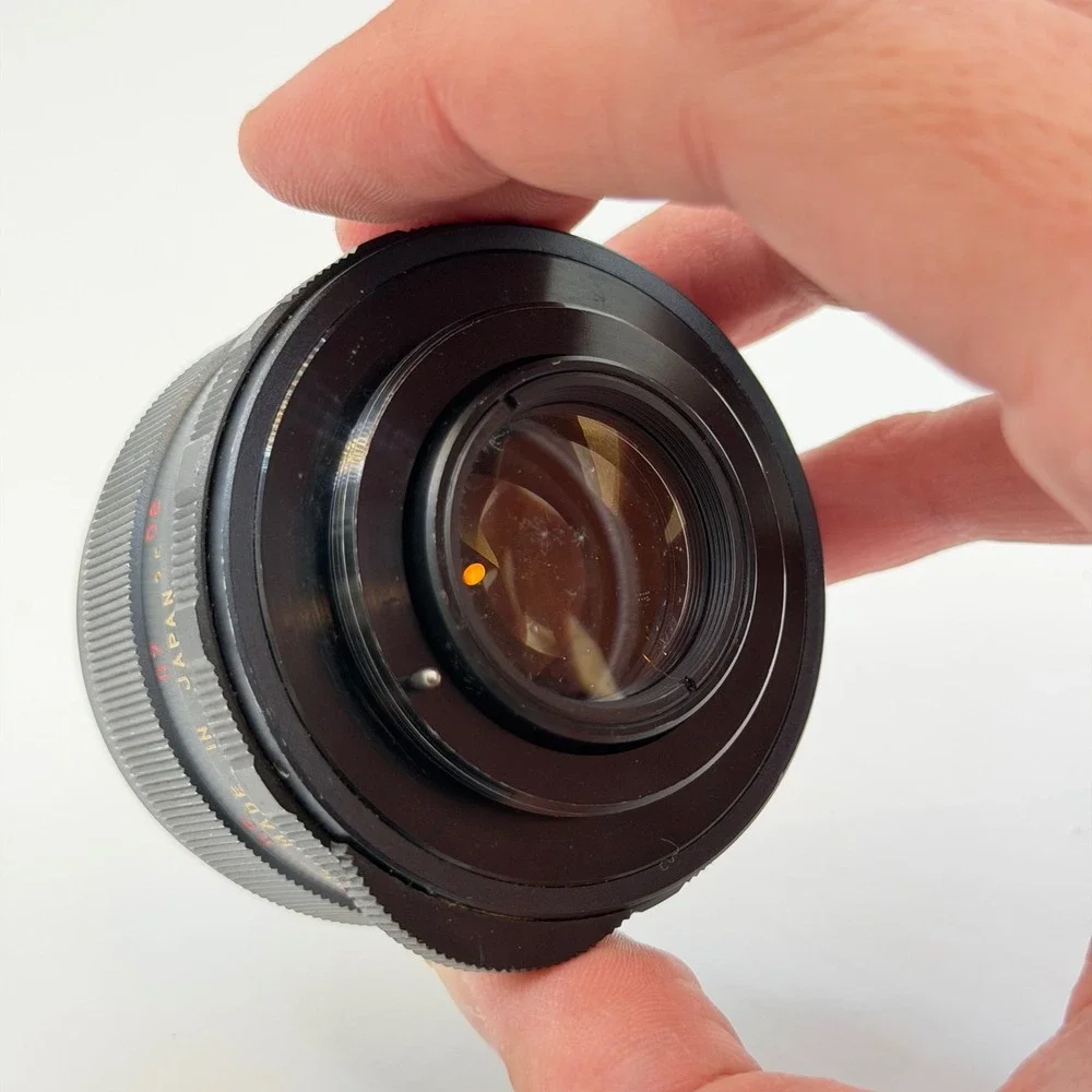 Auto Mamiya Sekor 50mm f2 M42 Screw Mount Lens Vintage Japan Debris + Fungud